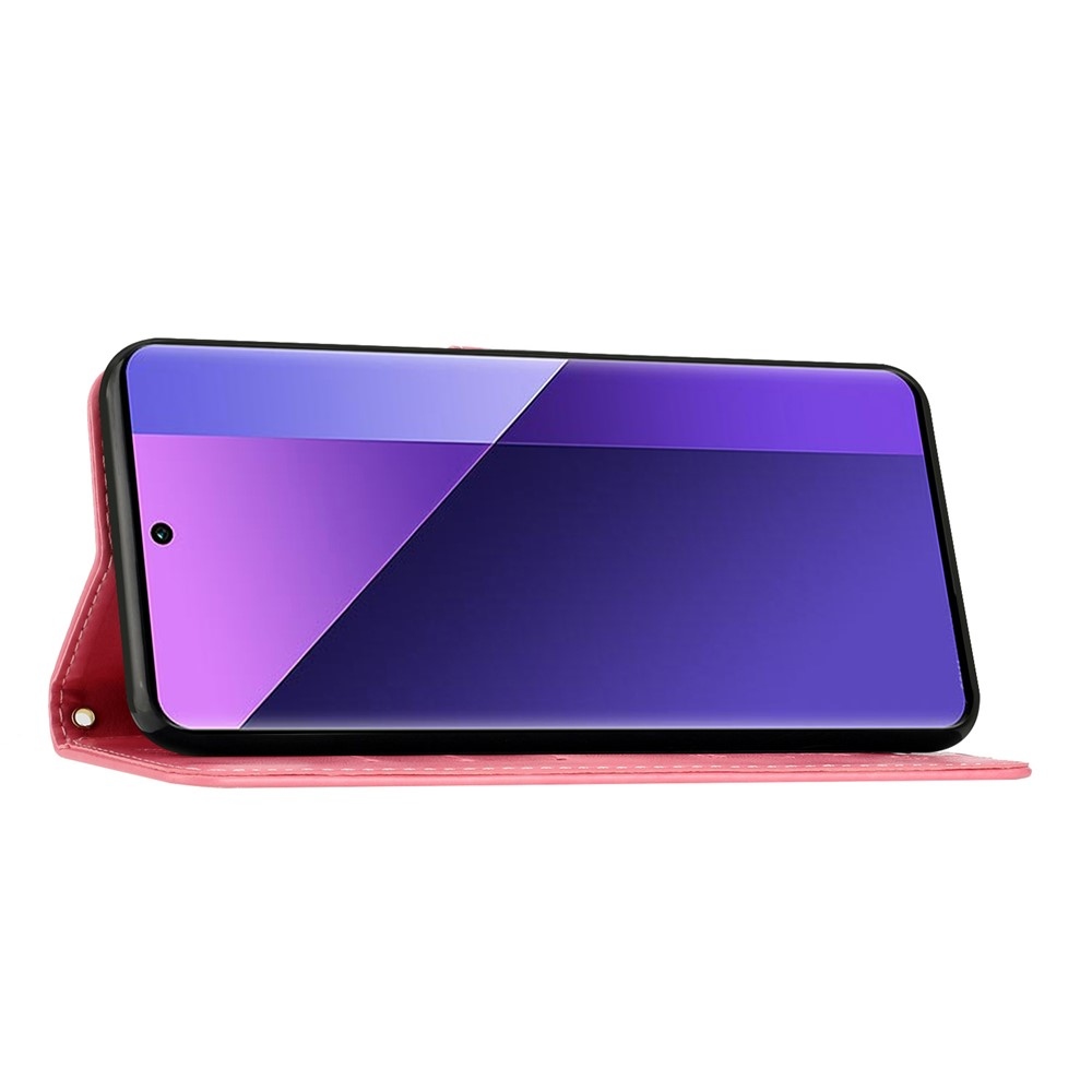 Flowers knižkové púzdro na Samsung Galaxy A57 5G - ružové