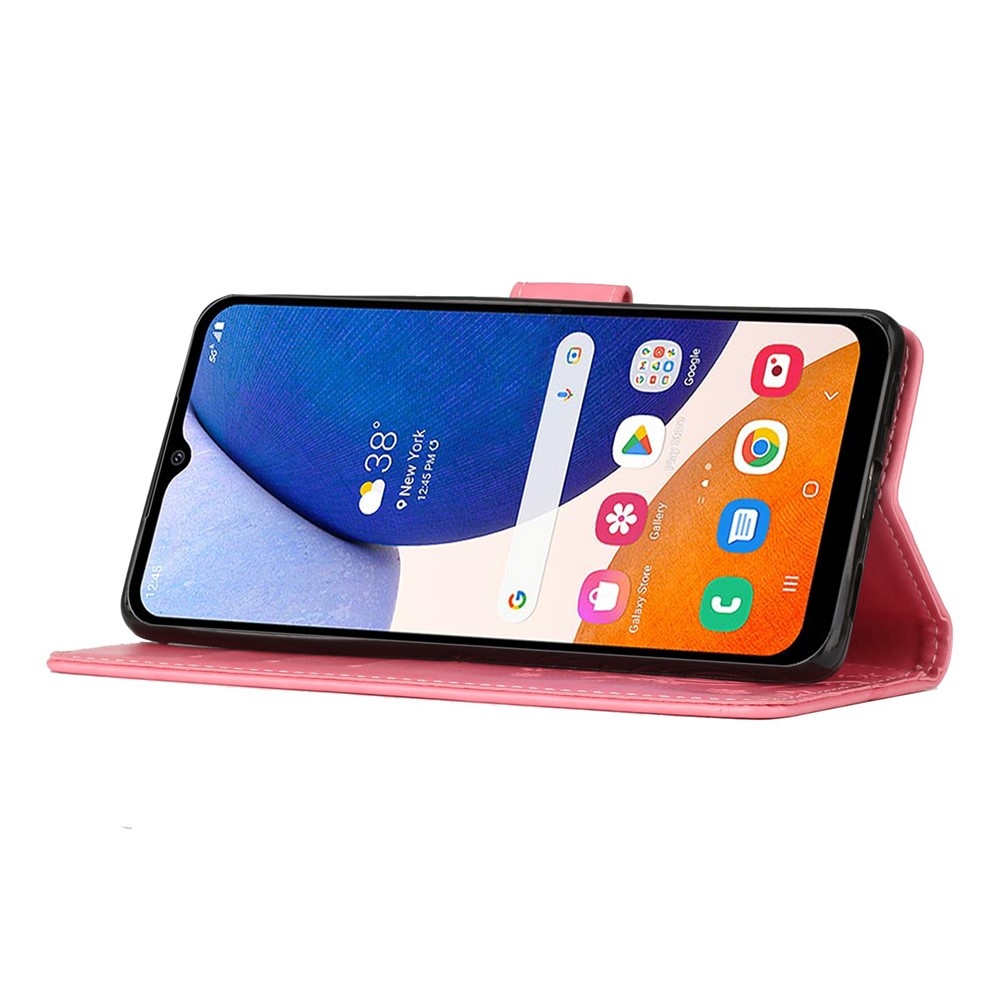 Flowers knižkové púzdro na Samsung Galaxy S26 FE - ružové