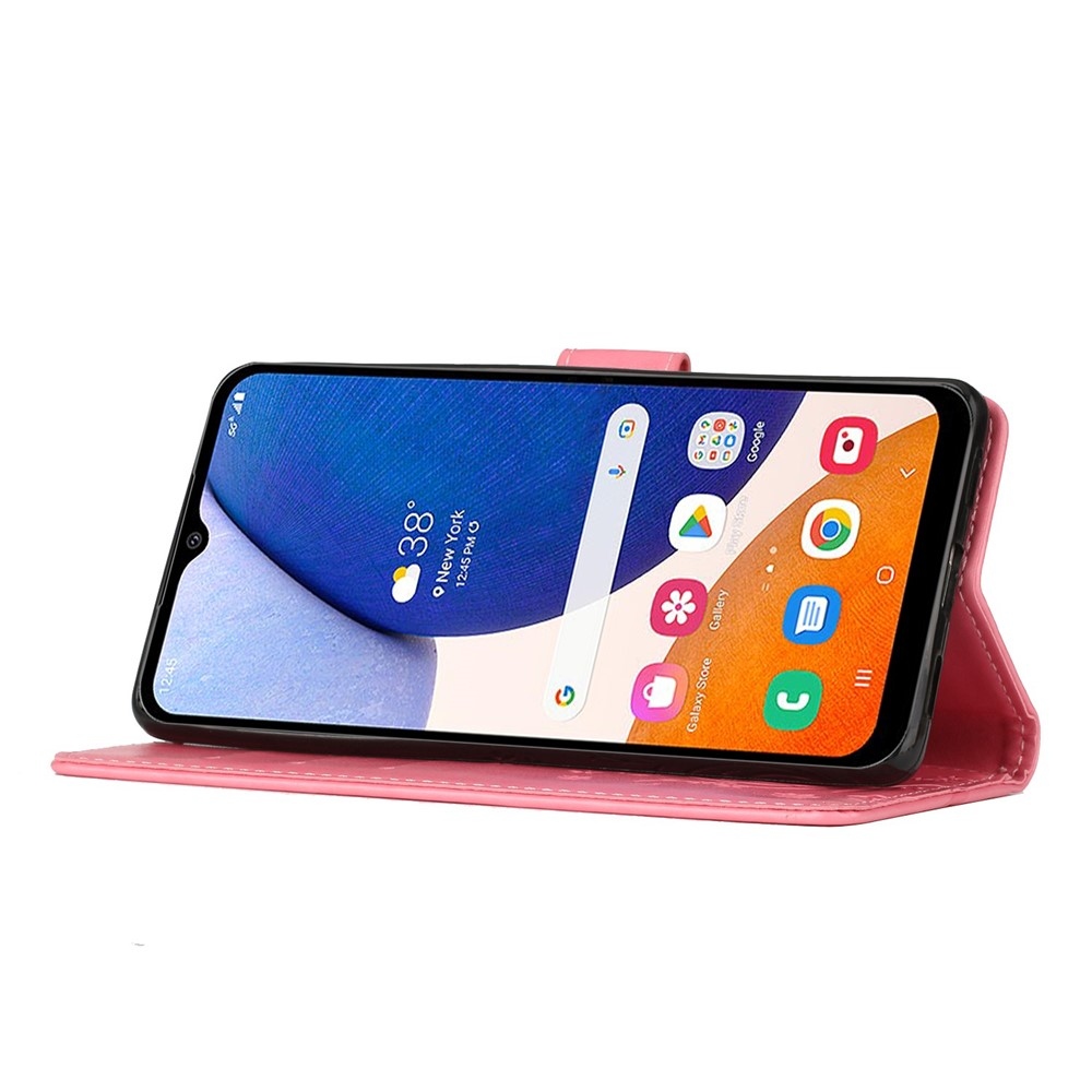 Flowers knižkové púzdro na Samsung Galaxy S26+ - ružové