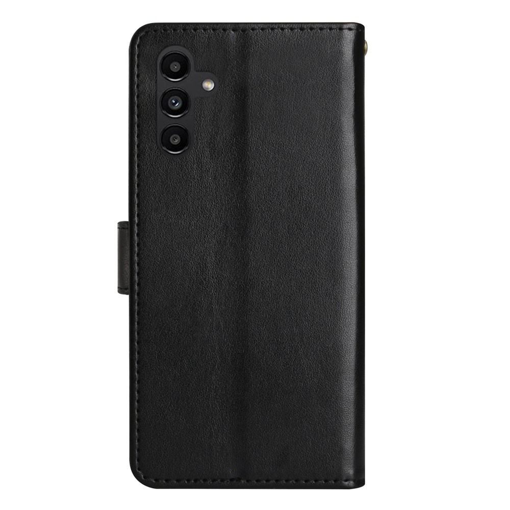 Flowers knižkové púzdro na Samsung Galaxy S26/S26 Pro - čierne