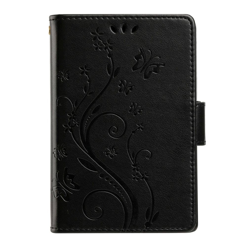 Flowers knižkové púzdro na Samsung Galaxy Z Fold8 5G - čierne