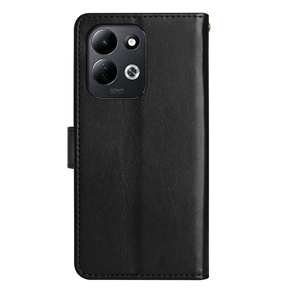 Flowers knižkové púzdro na Xiaomi Redmi 17 4G/5G - čierne