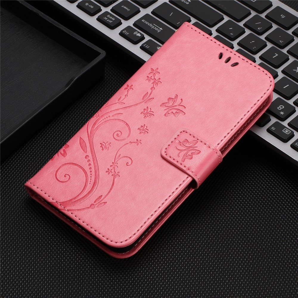 Flowers knižkové púzdro na Xiaomi Redmi 17 4G/5G - ružové