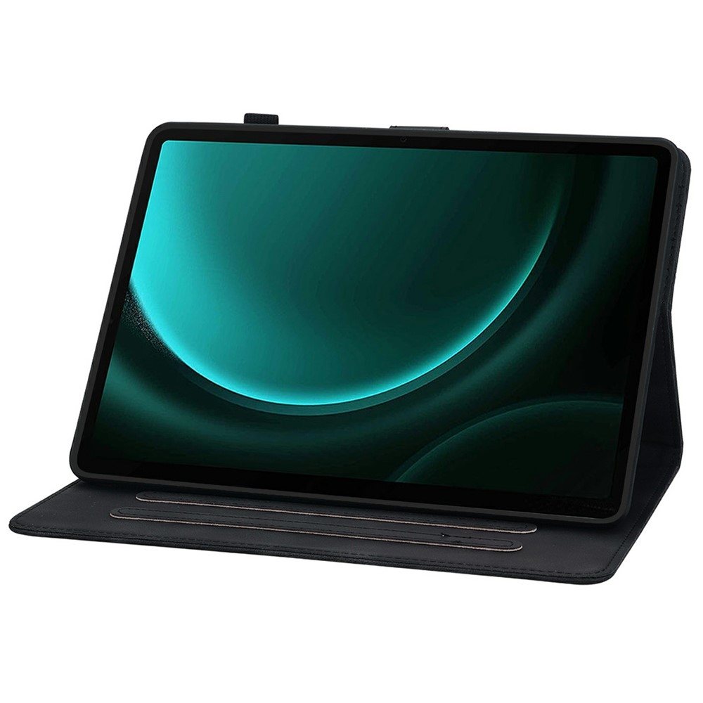 Flowers zatváracie púzdro na Samsung Galaxy Tab S11 - čierne