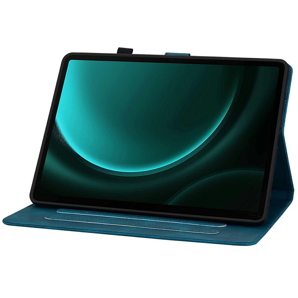 Flowers zatváracie púzdro na Samsung Galaxy Tab S11 - modré