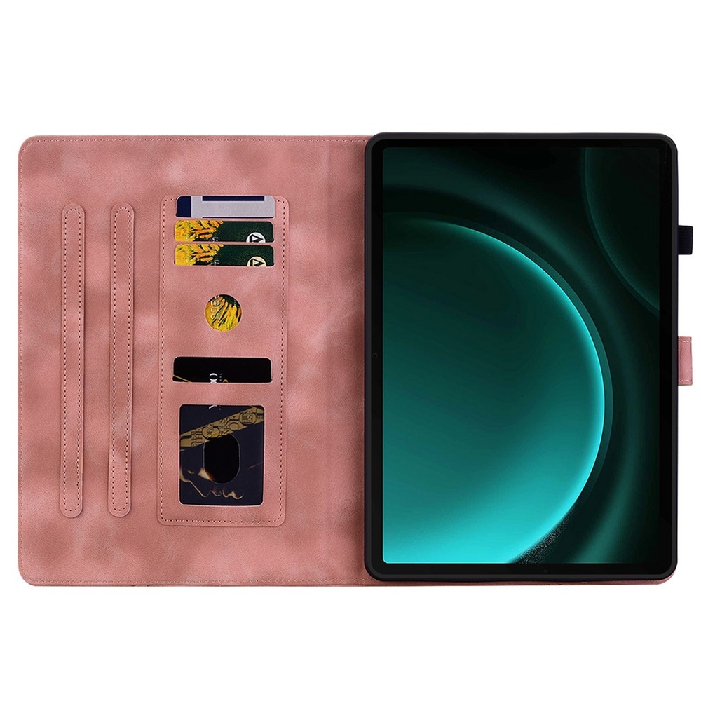 Flowers zatváracie púzdro na Samsung Galaxy Tab S11 - ružové