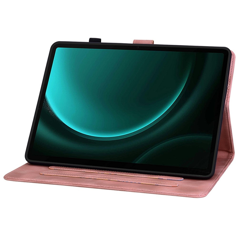 Flowers zatváracie púzdro na Samsung Galaxy Tab S11 - ružové