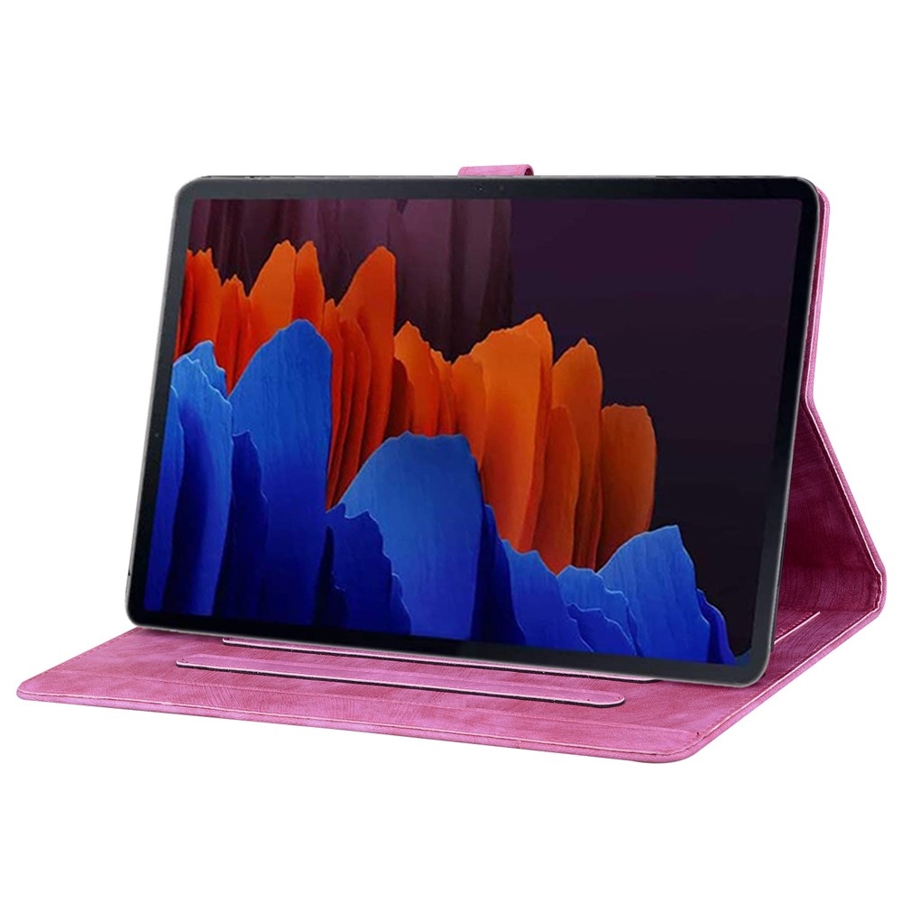 Flowers zatváracie púzdro na Samsung Galaxy Tab S12 Ultra/S11 Ultra/S10 Ultra - rose