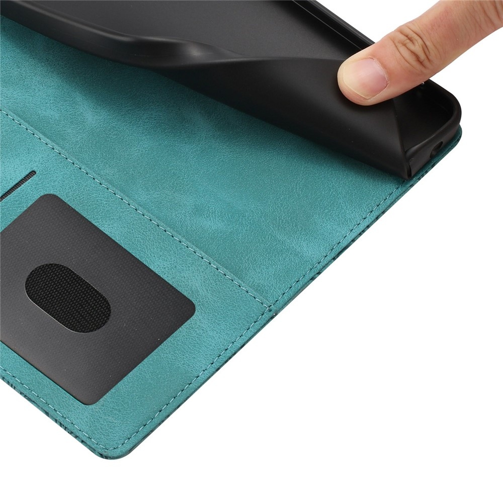 Flowery knižkové puzdro na Google Pixel 11 Pro XL - modrozelené