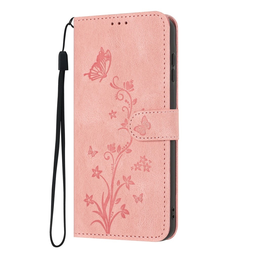 Flowery knižkové puzdro na Google Pixel 11 Pro XL - ružové