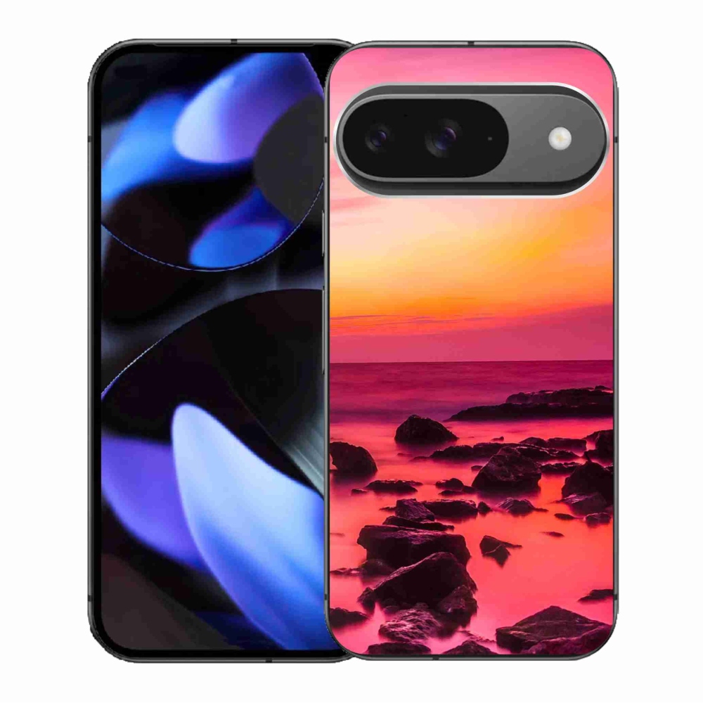 Gélový kryt mmCase na Google Pixel 9/9 Pro - more a žiara