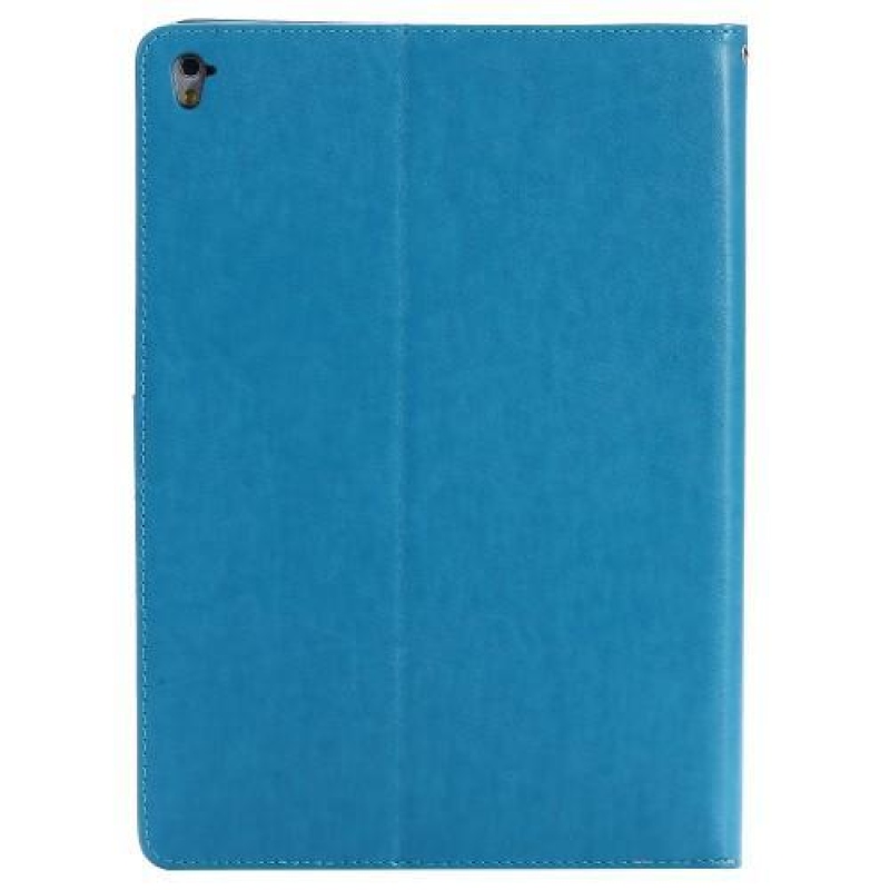Fly PU kožené puzdro so zdobením naiPad Pro 9.7 - modré