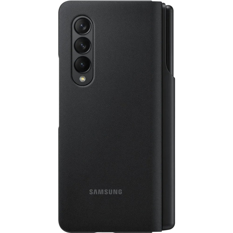 EF-FF92PCB Samsung Flipové Puzdro + S Pen pre Galaxy Z Fold 3 Black
