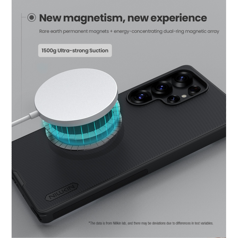 Nillkin Super Frosted PRO Magnetic Zadný Kryt pre Samsung Galaxy S25 Ultra Black