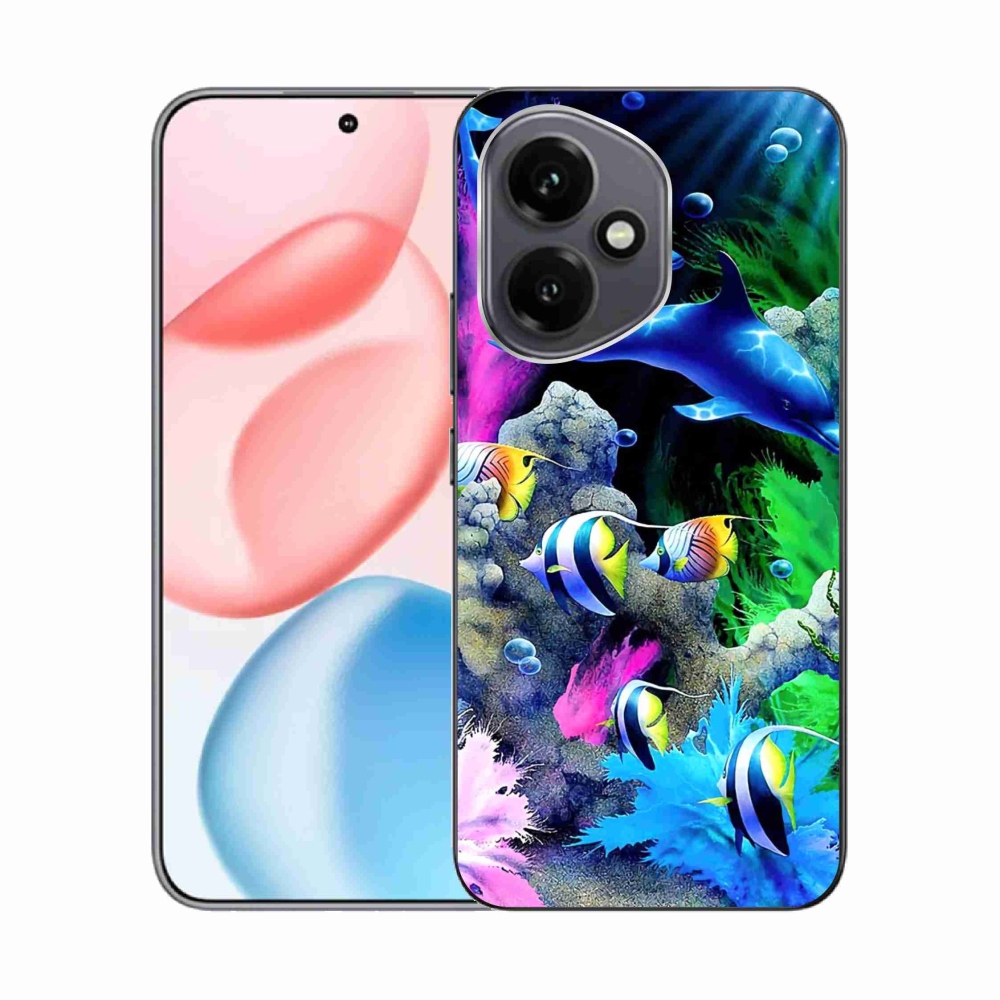 Gélový kryt mmCase na Honor 400 - morský svet