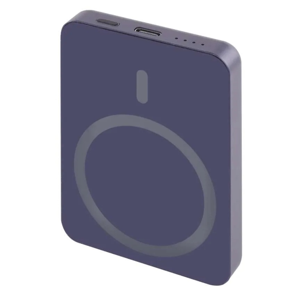 Powerbanka EMOS WI 522, 5000 mAh, 20 W+Wireless - modrá