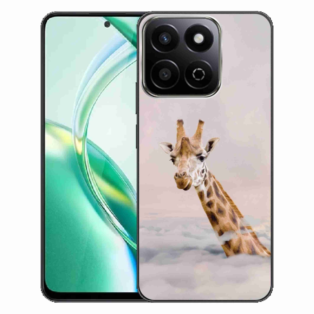 Gélový kryt mmCase na Honor 200 Smart 5G - žirafa v oblakoch