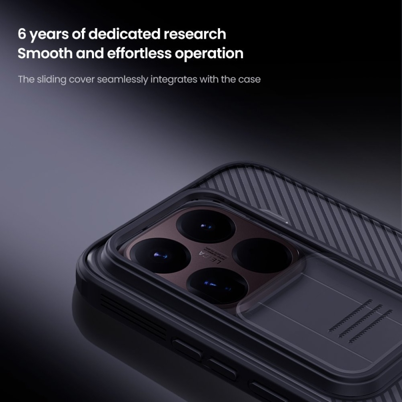 Nillkin CamShield PRO Zadný kryt pre Xiaomi 15T Pro Transparent Black