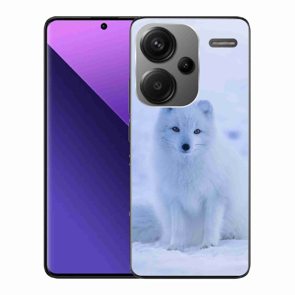 Gélový kryt mmCase na Xiaomi Redmi Note 13 Pro+ 5G - polárna líška