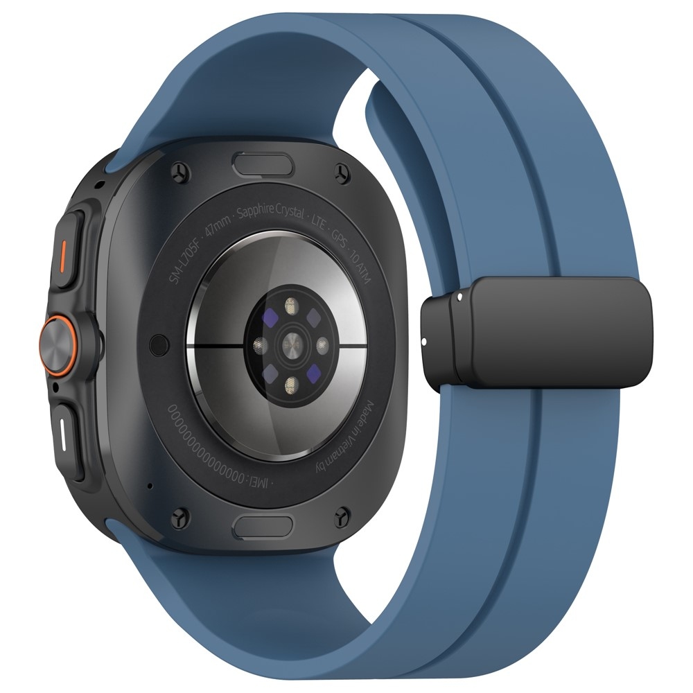 Foldin silikónový remienok na Samsung Galaxy Watch Ultra (2025) 47mm - modrý