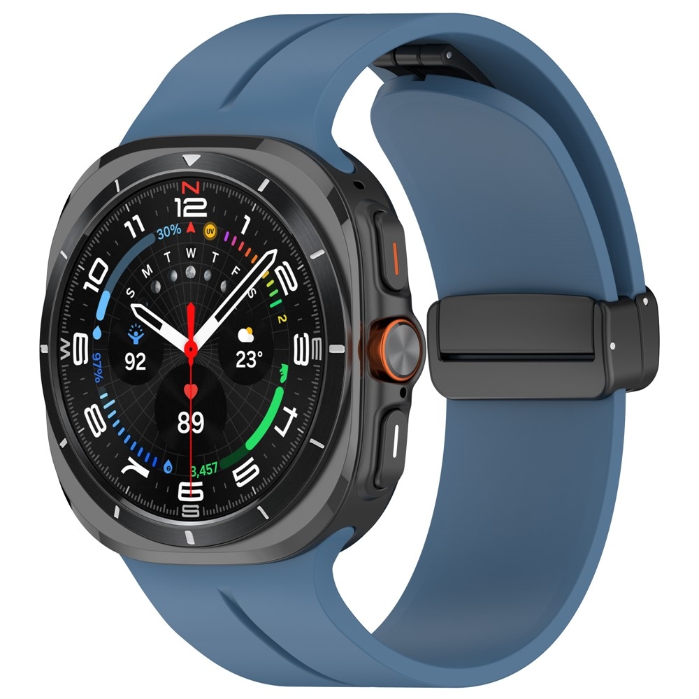Foldin silikónový remienok na Samsung Galaxy Watch Ultra (2025) 47mm - modrý