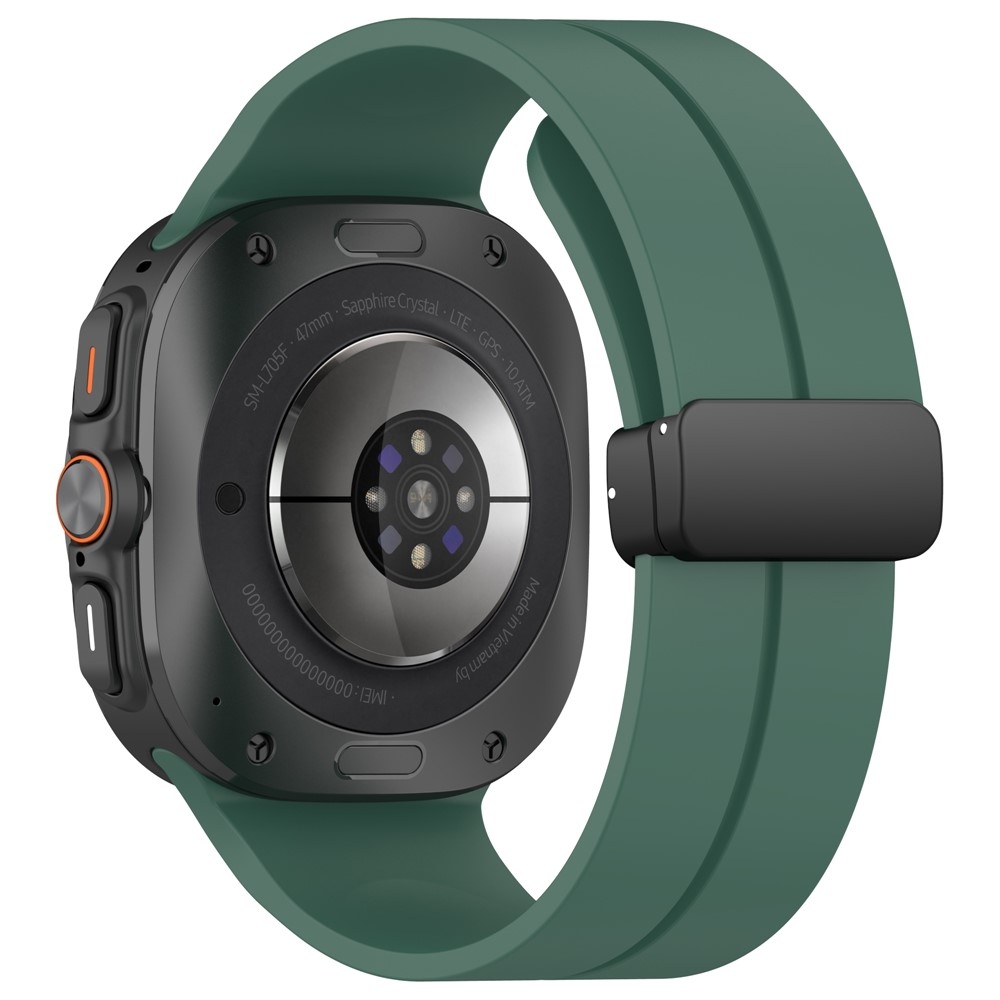 Foldin silikónový remienok na Samsung Galaxy Watch Ultra (2025) 47mm - zelený