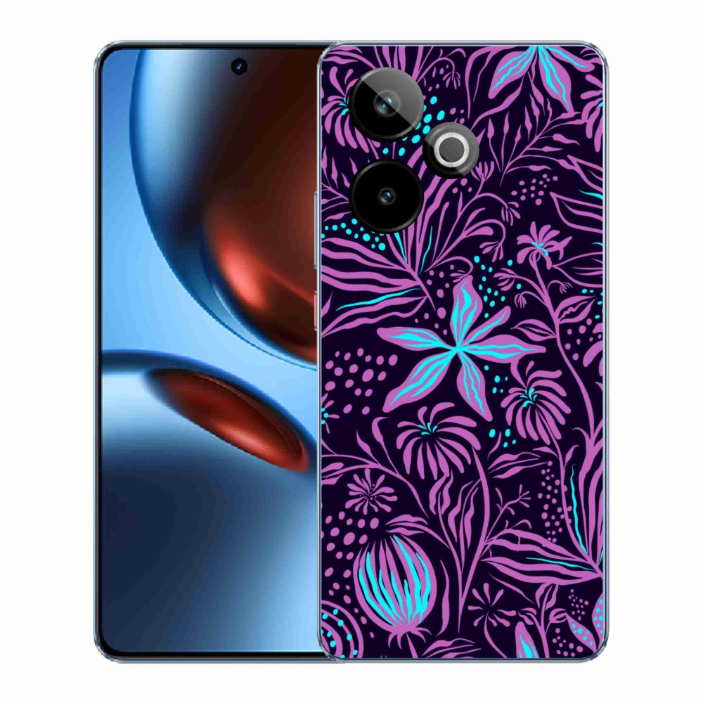 Gélový kryt mmCase na Realme GT 7 5G/GT 7T 5G - kvety 2
