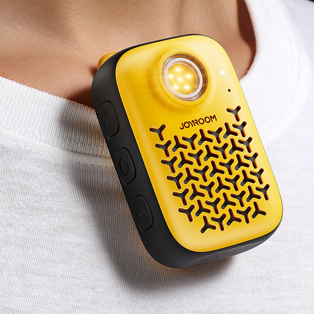 Joyroom Maya JR-MS03 prenosný Bluetooth reproduktor so svietidlom - žltý