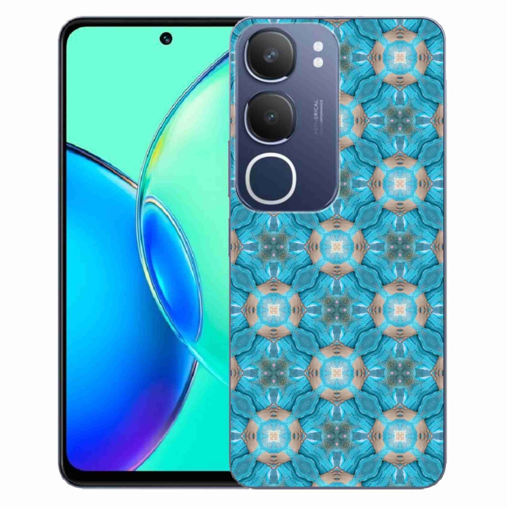 Gélový kryt mmCase na Vivo Y19s - abstraktný motív 12
