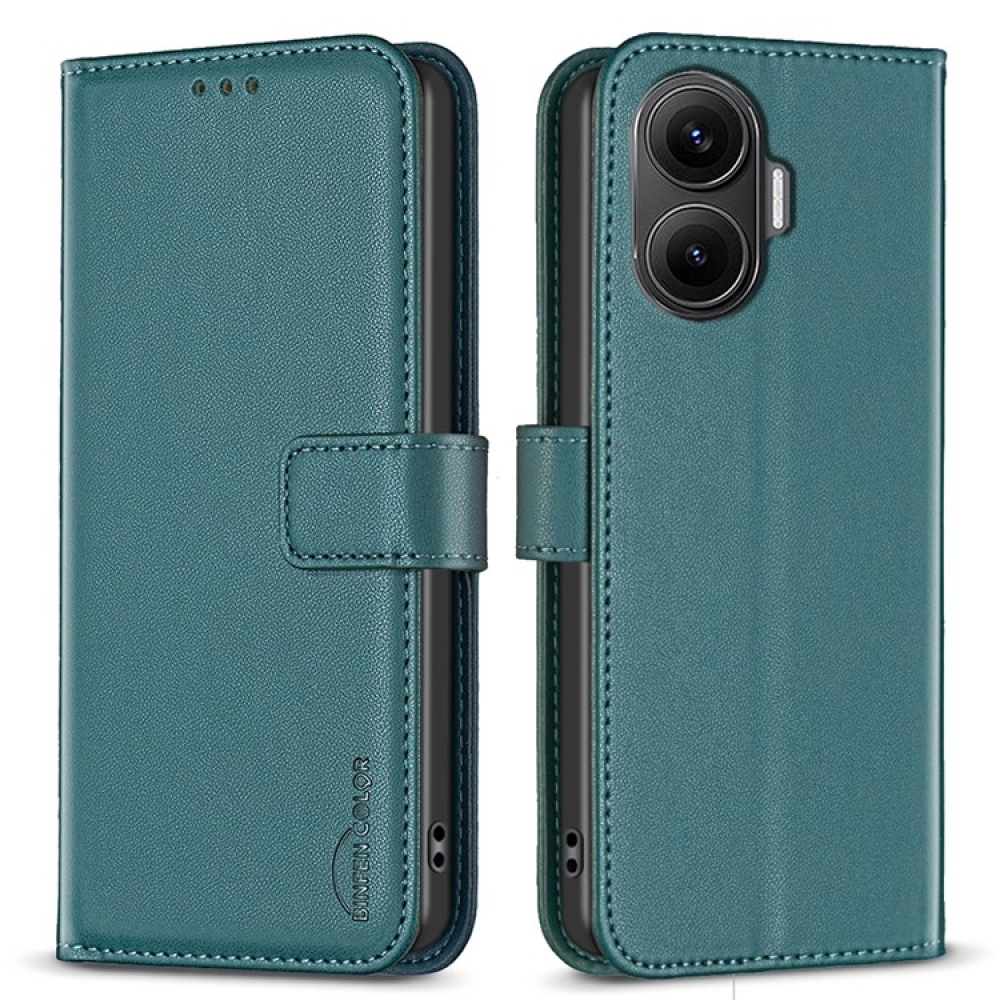 BNF knižkové púzdro na Xiaomi Poco F7 5G - zelené