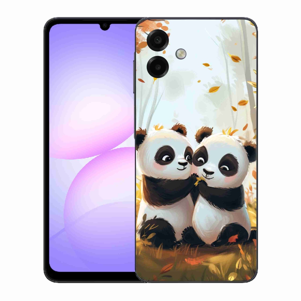 Gélový kryt mmCase na Samsung Galaxy A07 4G - pandy