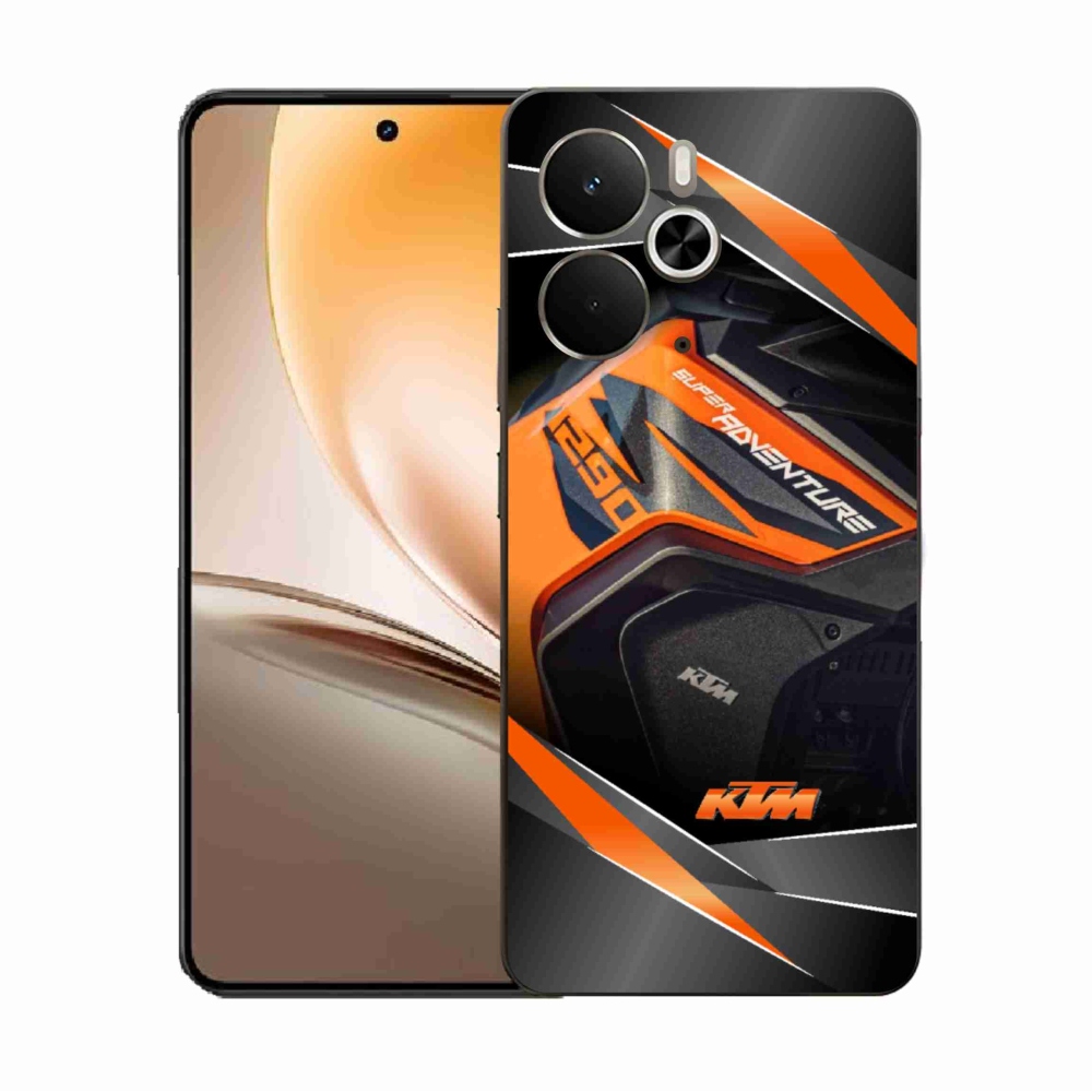 Gélový kryt mmCase na Realme 14 5G - motorka ktm