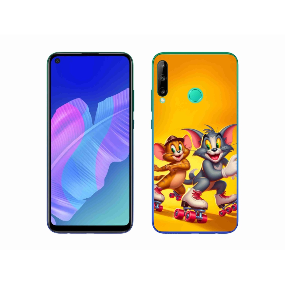 Gélový kryt mmCase na Huawei P40 Lite E - tom a jerry