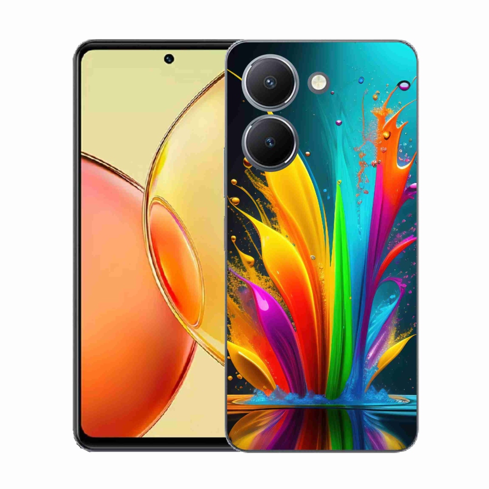 Gélový kryt mmCase na Vivo Y36 - abstraktný motív 1