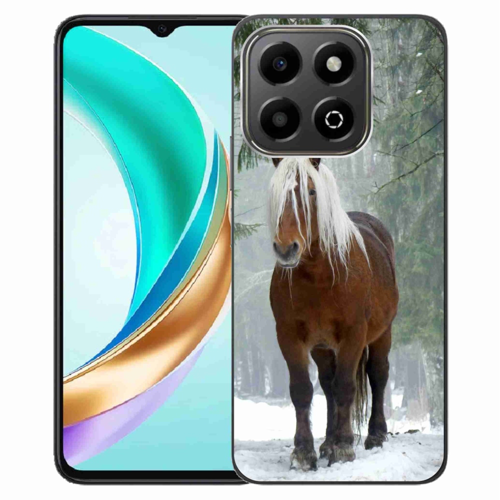 Gélový kryt mmCase na Honor X6b - kôň v lese