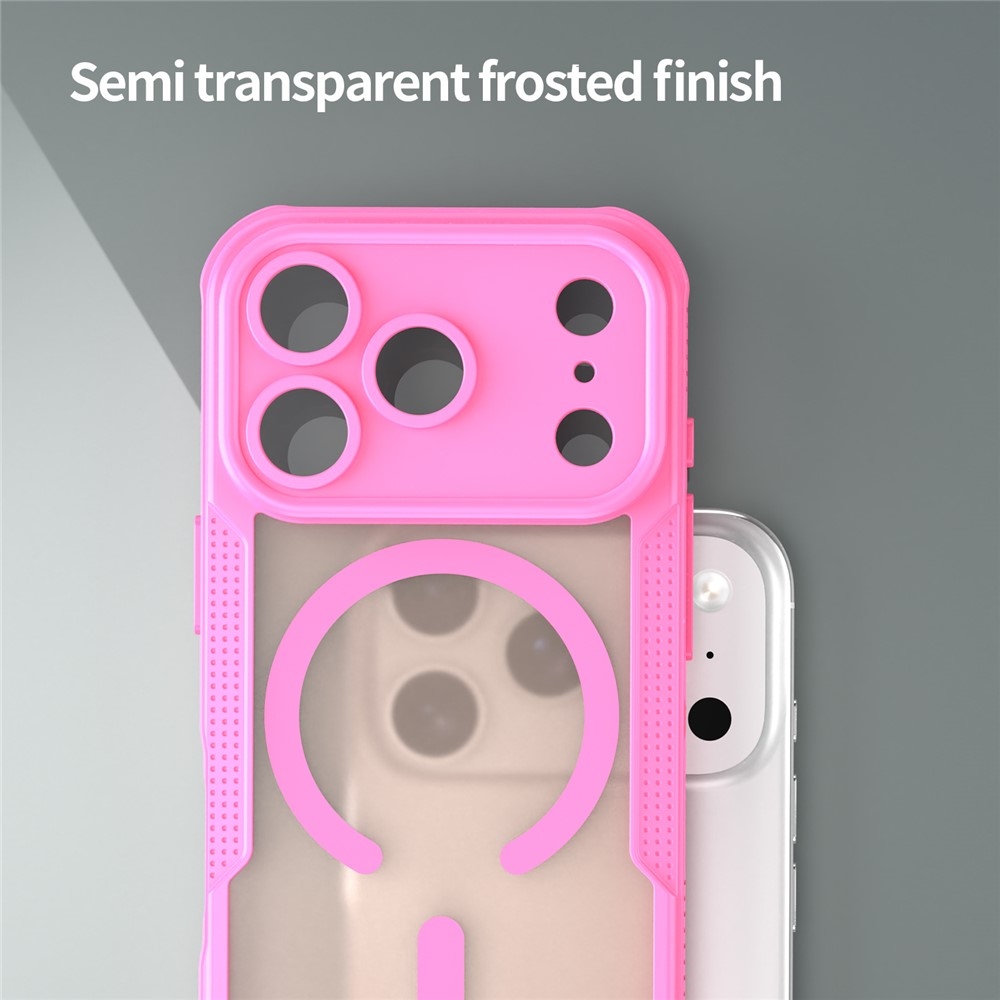 Froste odolný kryt s MagSafe na iPhone 18 Pro/17 Pro - ružový