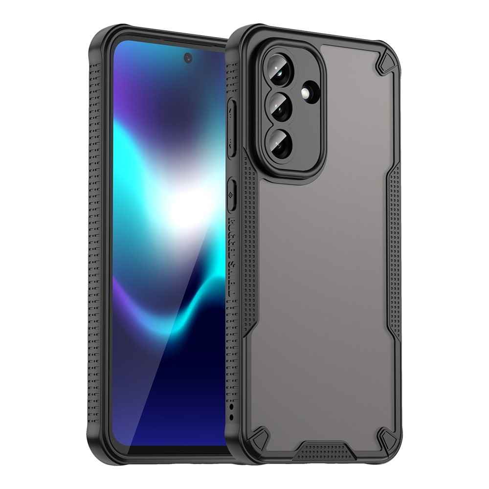 Frosted odolný kryt na Samsung Galaxy A37 5G - čierny