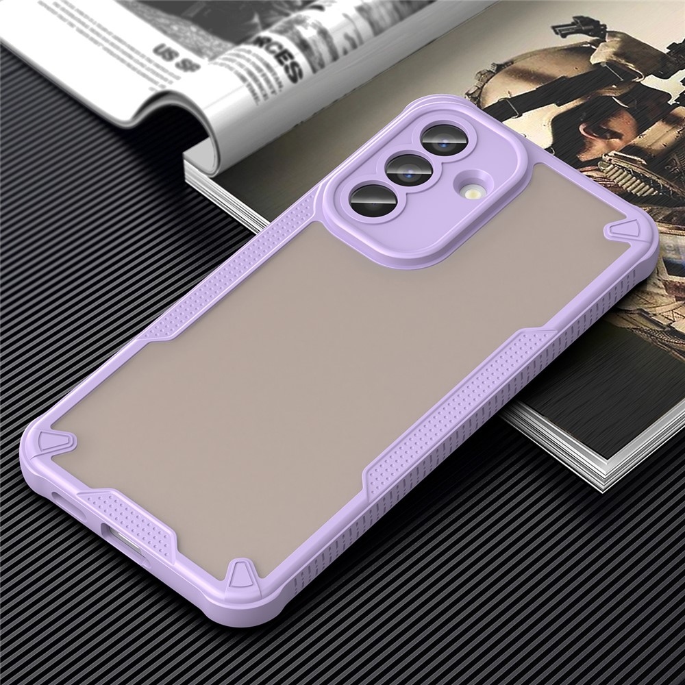 Frosted odolný kryt na Samsung Galaxy A57 5G - fialový