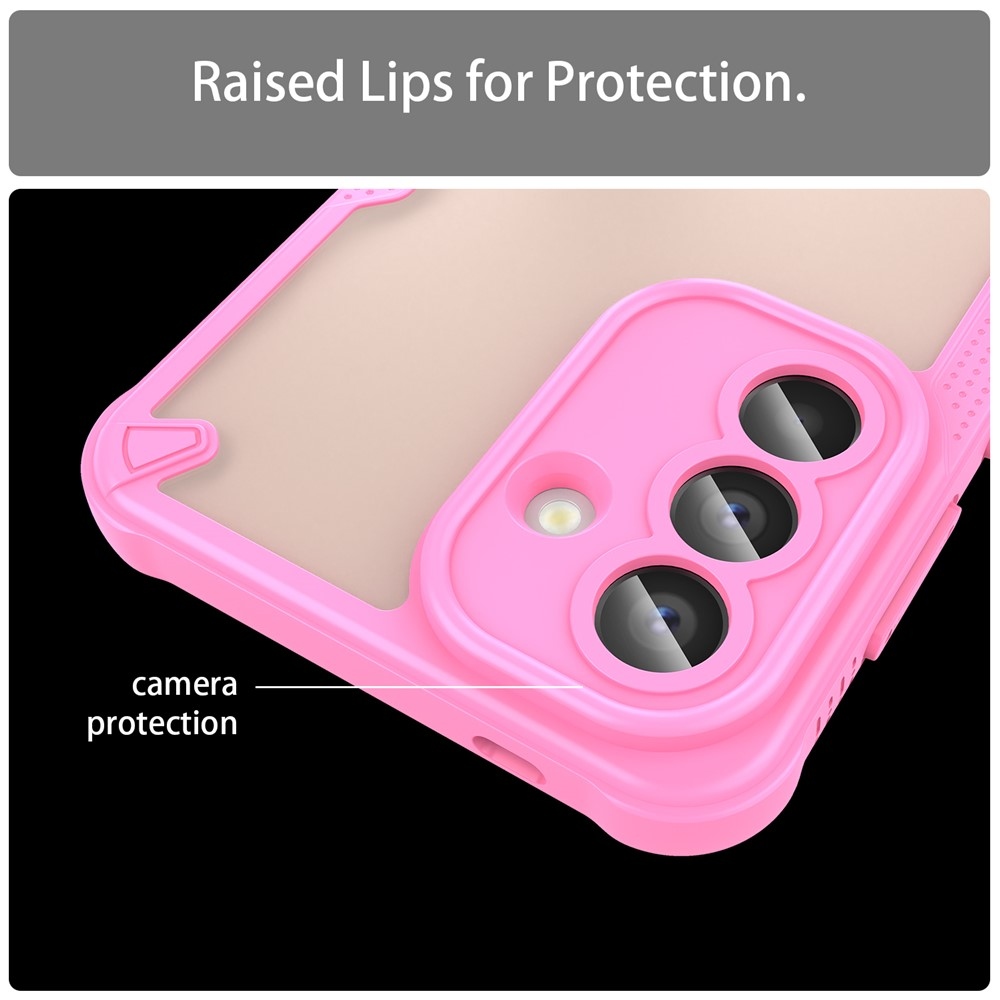 Frosted odolný kryt na Samsung Galaxy A57 5G - ružový