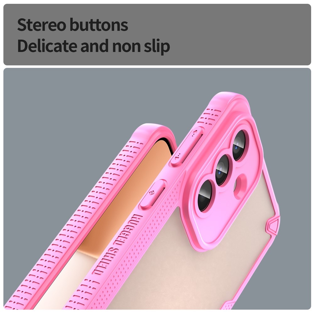 Frosted odolný kryt na Samsung Galaxy A57 5G - ružový