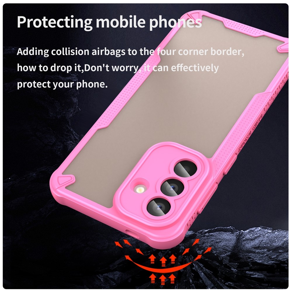 Frosted odolný kryt na Samsung Galaxy A57 5G - ružový