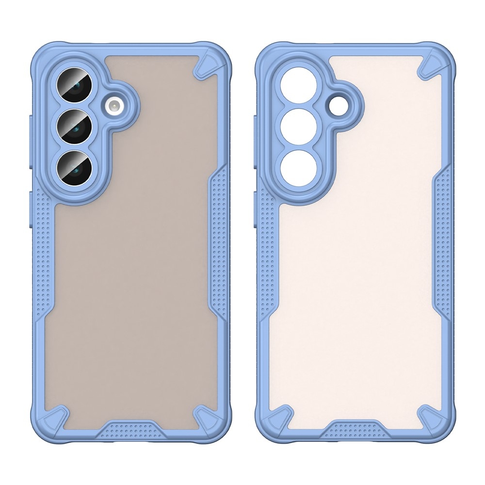 Frosted odolný kryt na Samsung Galaxy S26 - modrý