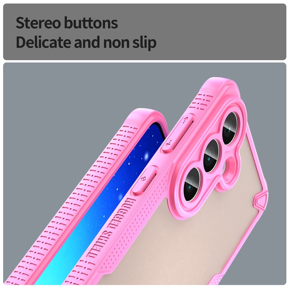 Frosted odolný kryt na Samsung Galaxy S26 - ružový