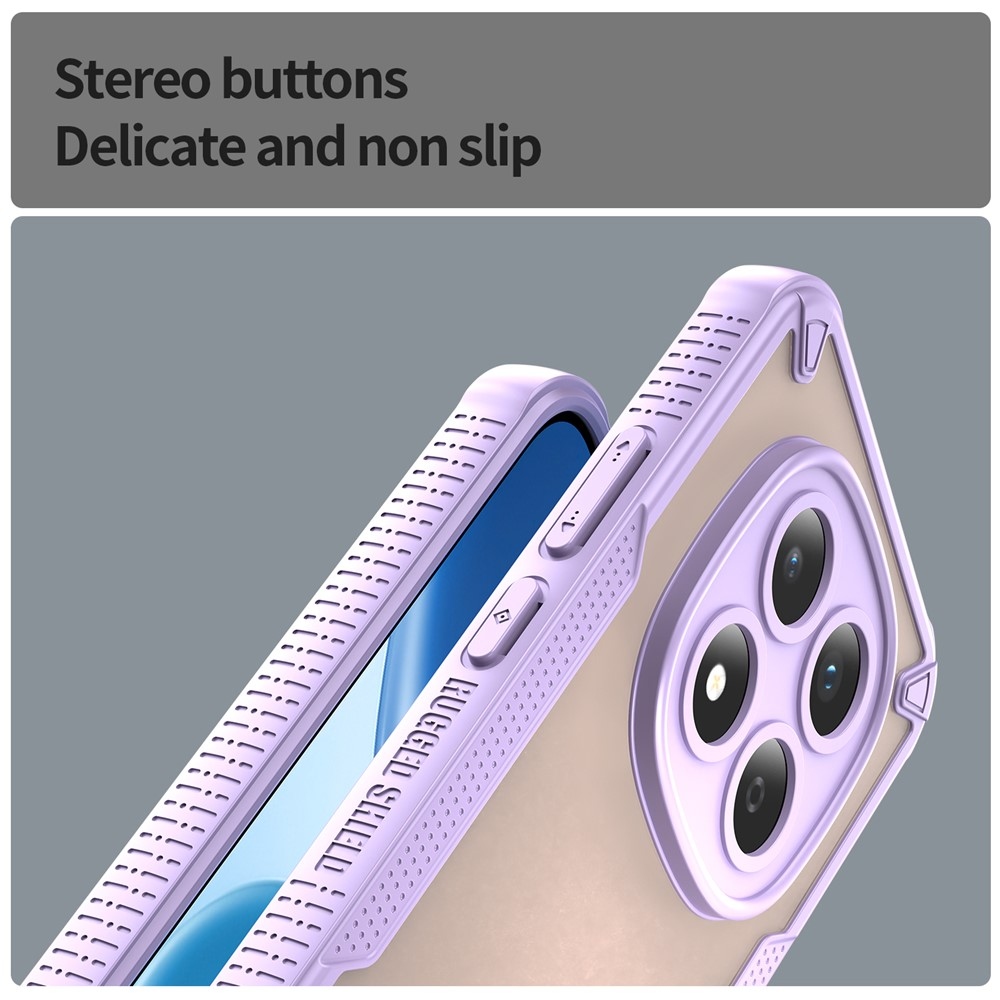 Frosted odolný kryt na Xiaomi Redmi Note 15 Pro 5G - fialový