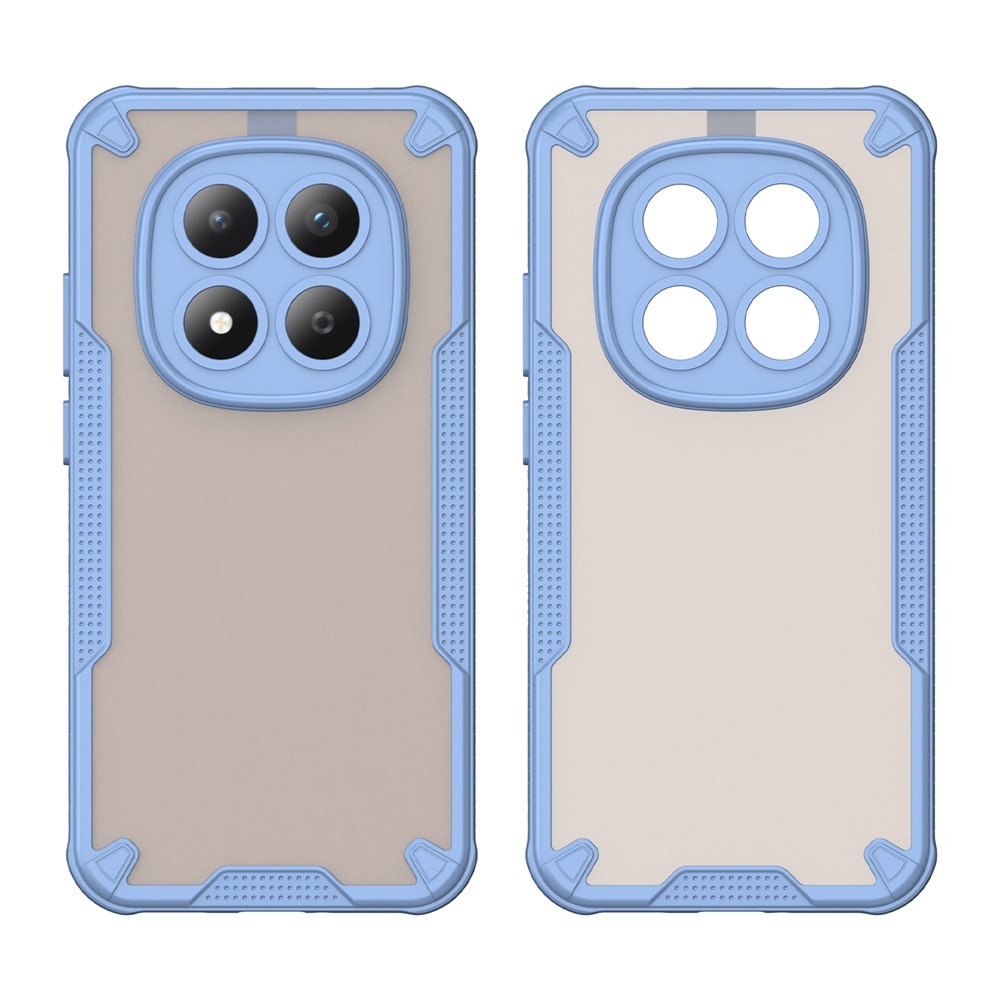 Frosted odolný kryt na Xiaomi Redmi Note 15 Pro 5G - modrý