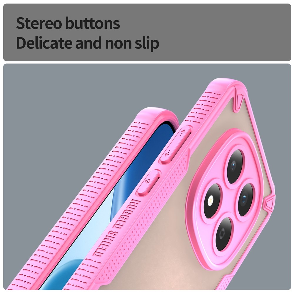 Frosted odolný kryt na Xiaomi Redmi Note 15 Pro 5G - ružový