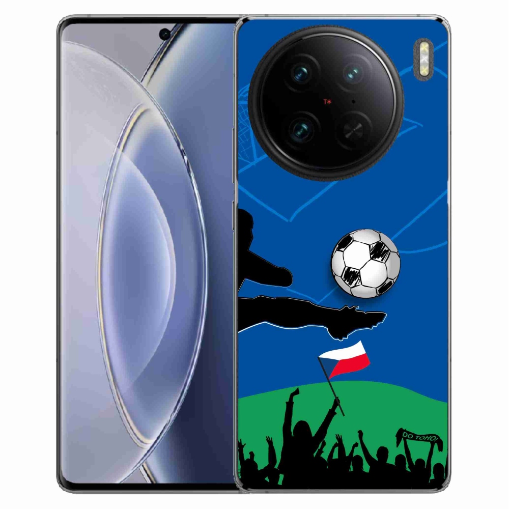 Gélový kryt mmCase na Vivo X90 Pro - fanúšikovia futbalu