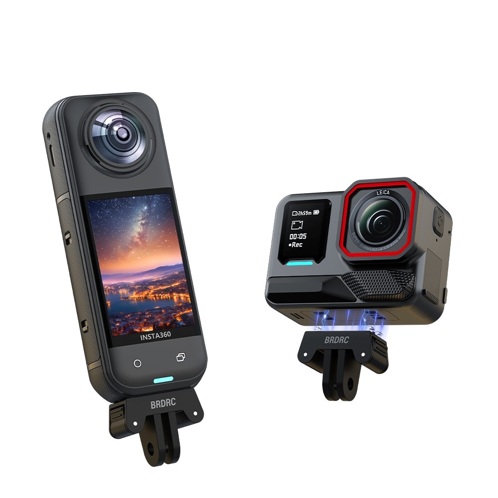 BRDRC magnetický rýchloupínací adaptér pre Insta360 Ace Pro a Ace Pro 2