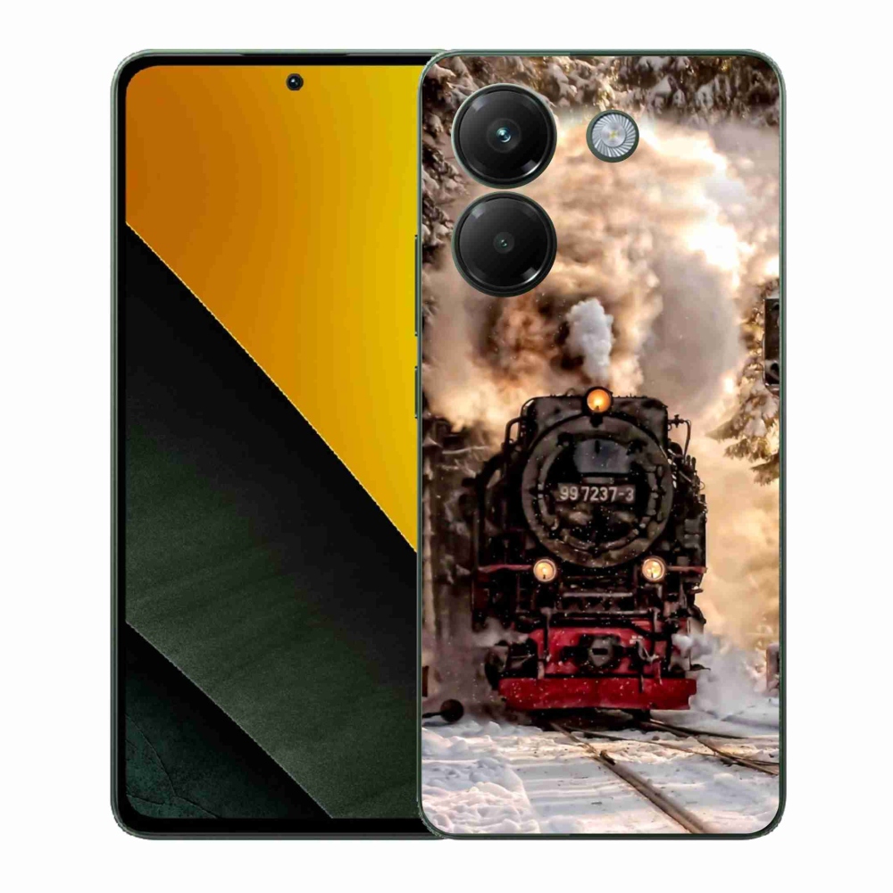Gélový kryt mmCase na Xiaomi Poco M7 Pro 5G - vlak