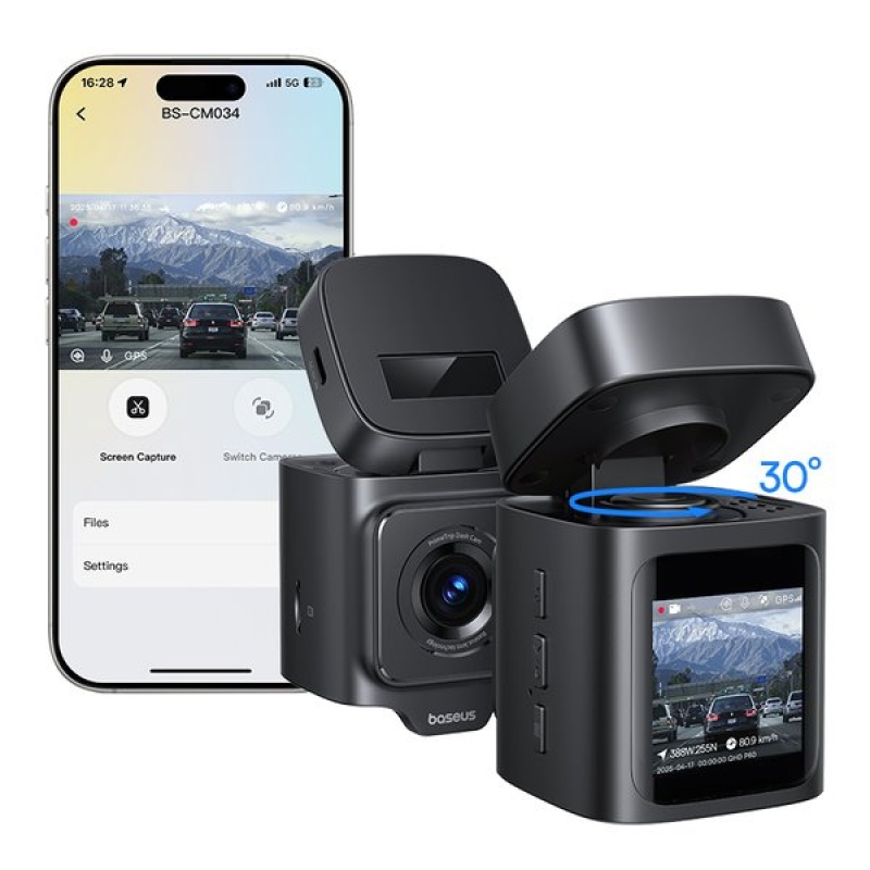 Videokamera Baseus PrimeTrip VD1 Pro 4K Cosmic Black